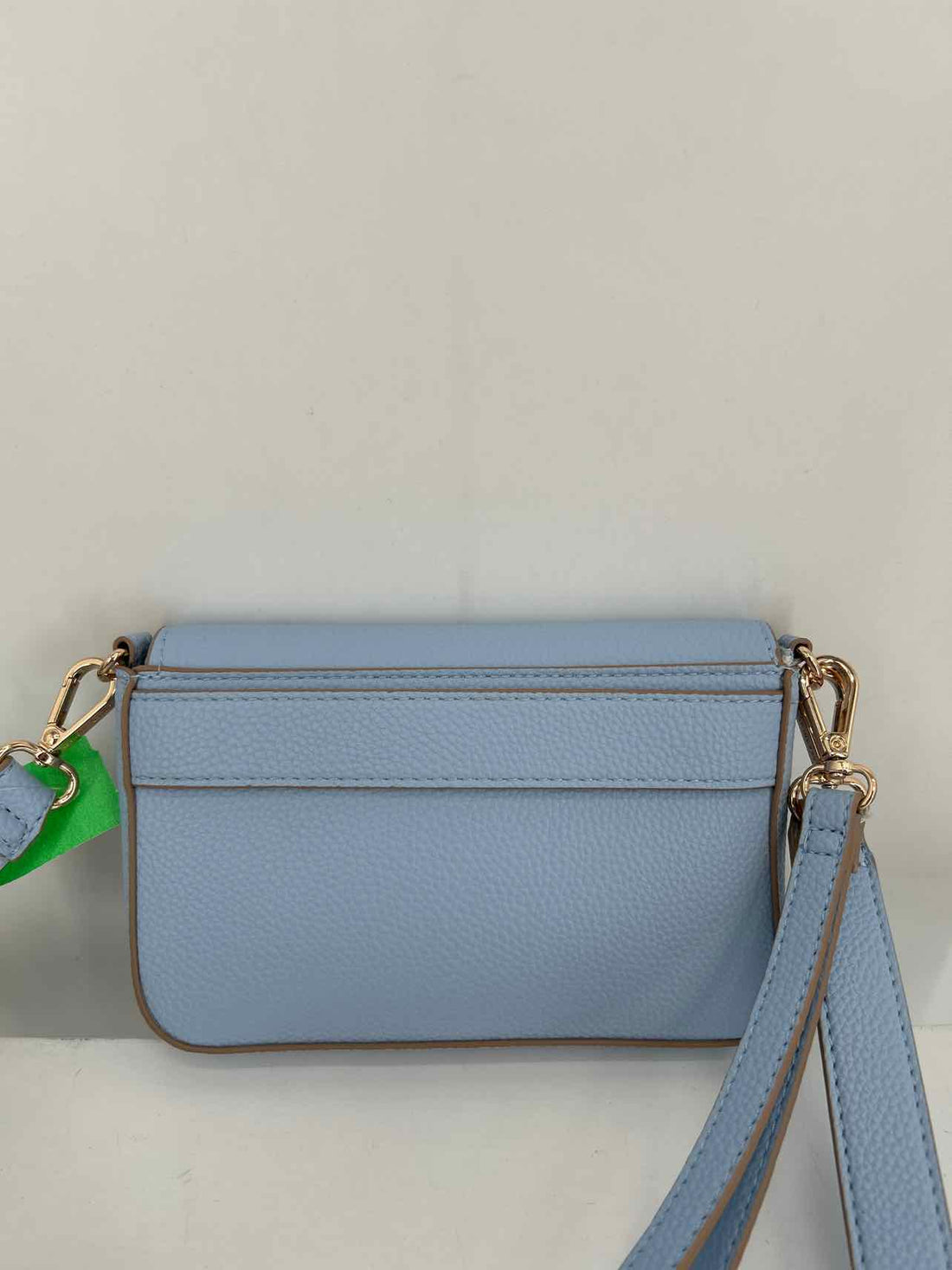 Nanette Lepore Light Blue Faux Leather Excellent Condition Crossbody