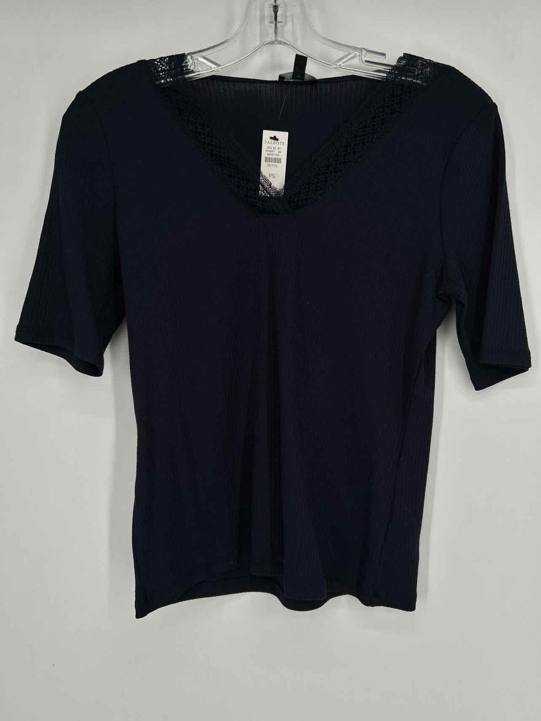 Talbots Size SP Dark Navy NWT Short Sleeve