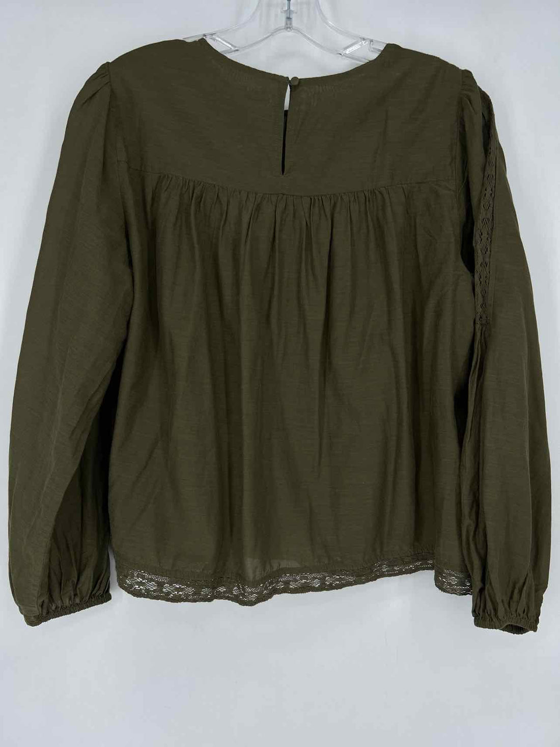 Madewell Size M Olive Long Sleeve