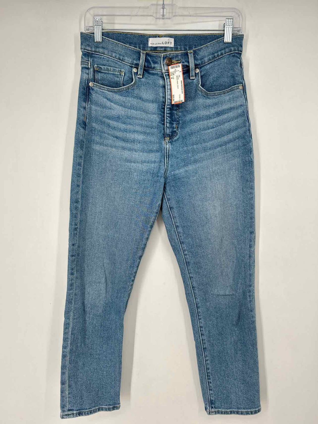 Loft Size 4 Medium Wash Denim Jeans