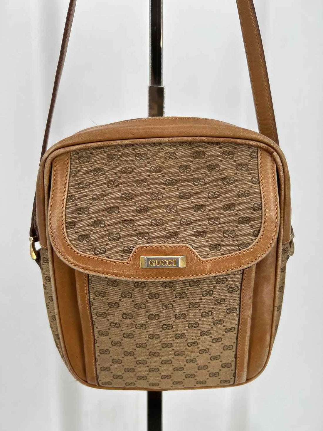Gucci Ophidia Tan Monogram Vintage LUXURY Crossbody