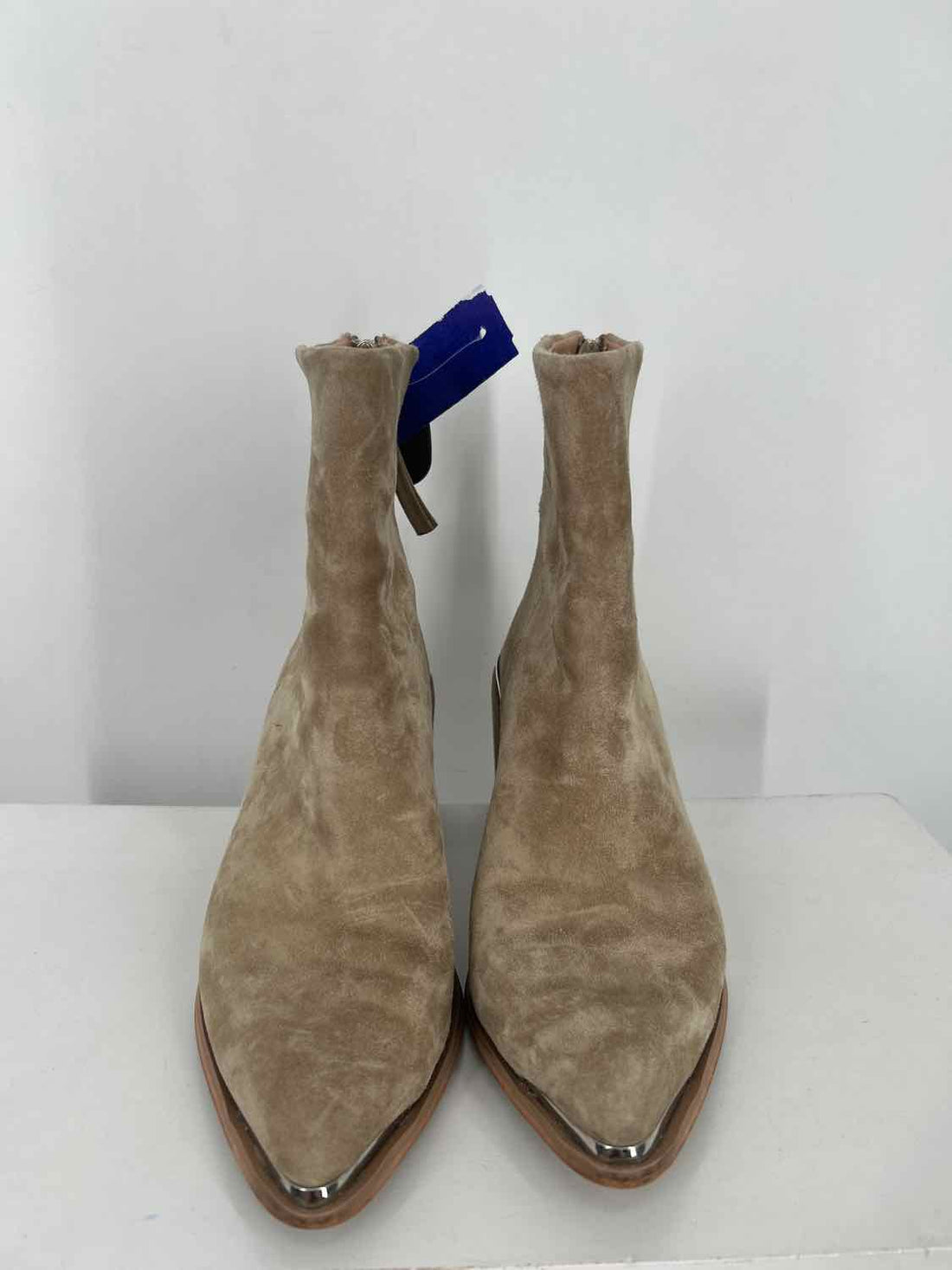 Steve Madden Amber Women Size 6.5 Taupe Ankle Boot