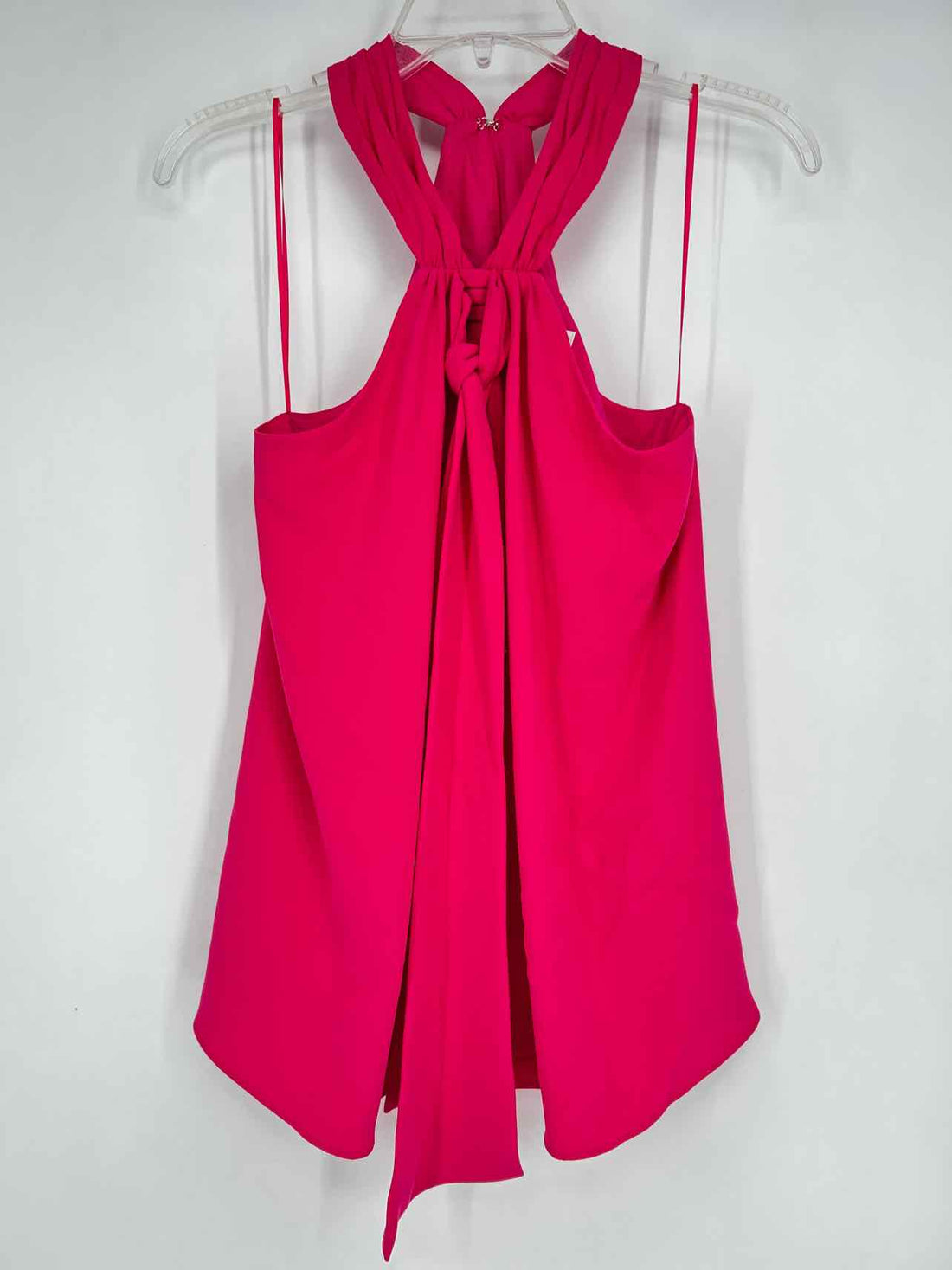 Trina Turk Size S Dark Pink Halter Top