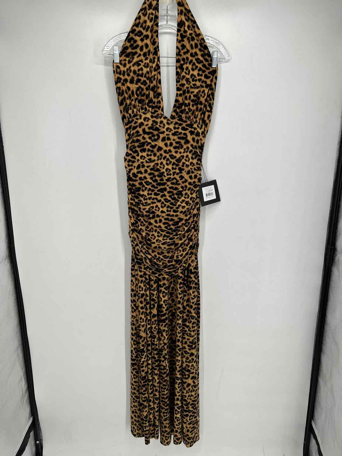 Norma Kamali Size L Leopard NWT Jumpsuit