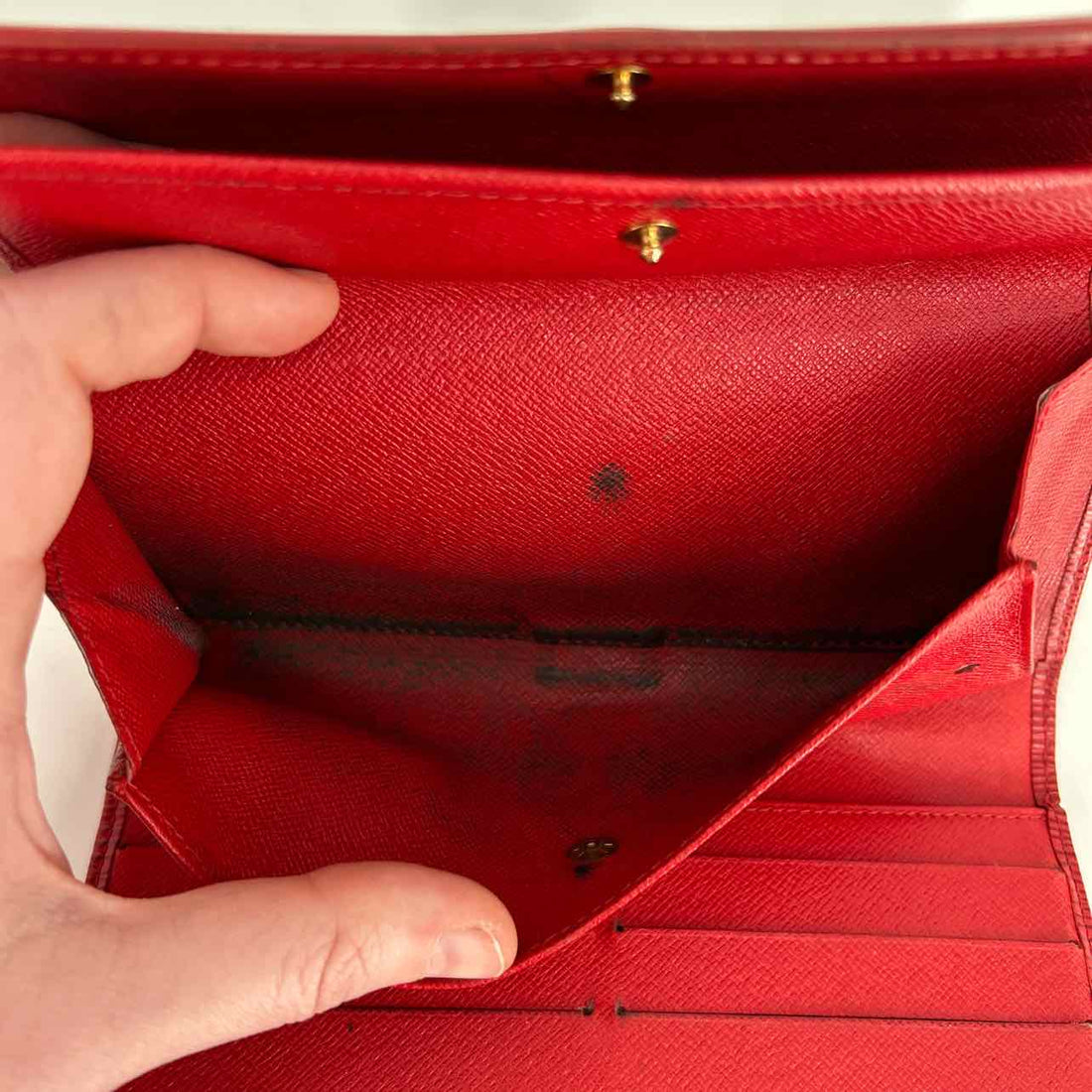 Louis Vuitton Red Epi Leather As Is LUXURY