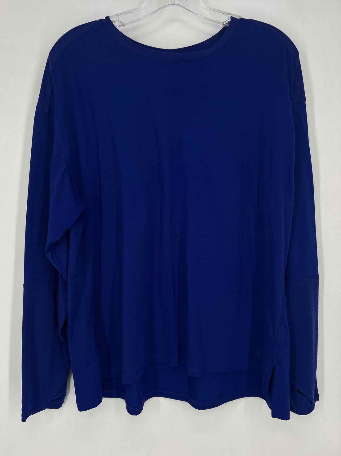 The North Face Size 1X Blue Long Sleeve Top/Blouse