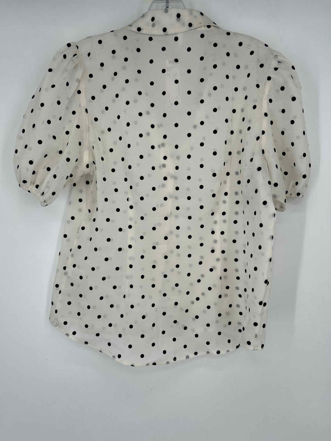 Kaktus Size M Cream Polkadot Short Sleeve