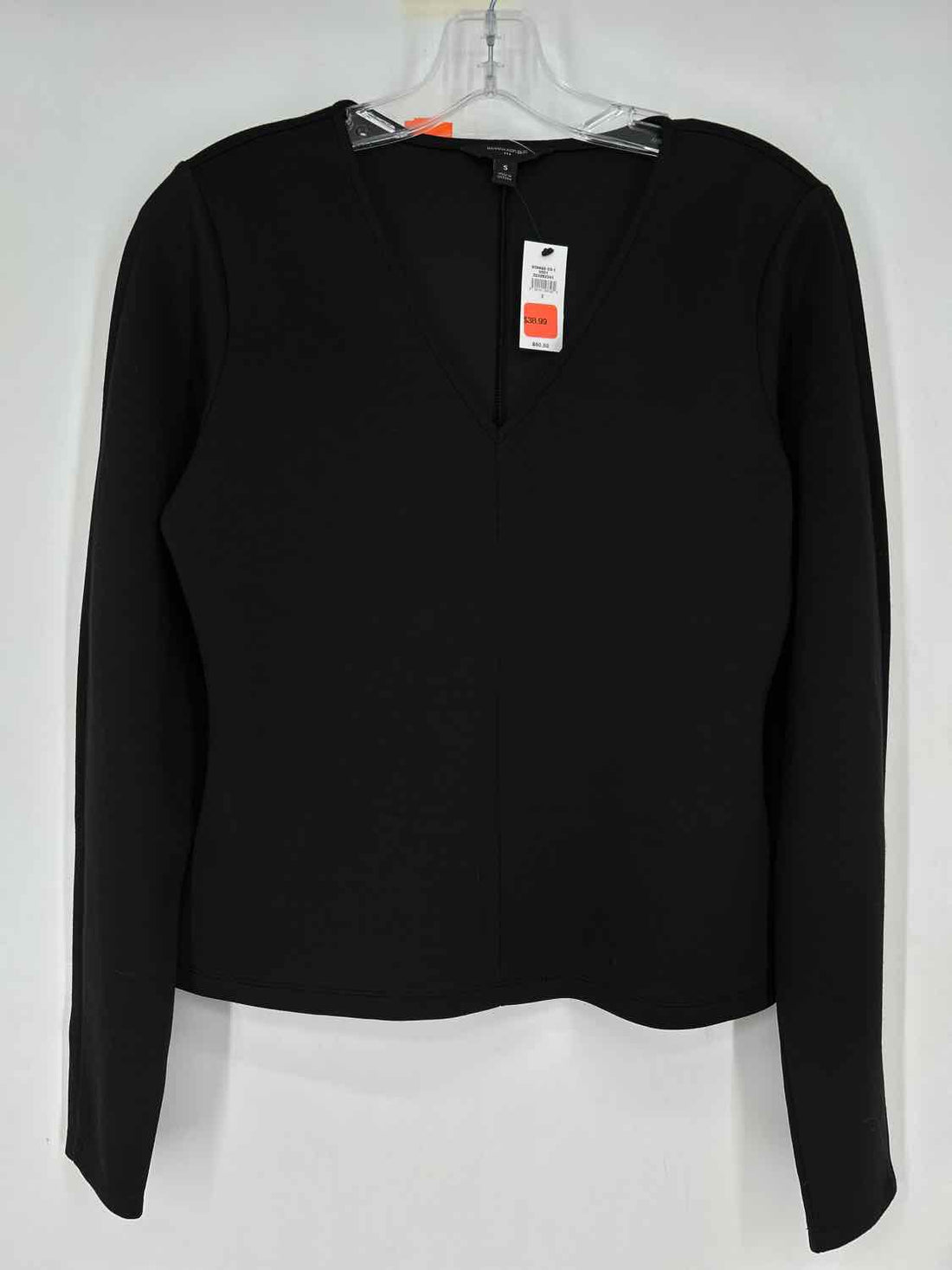 Banana Republic Size S Black NWT Long Sleeve