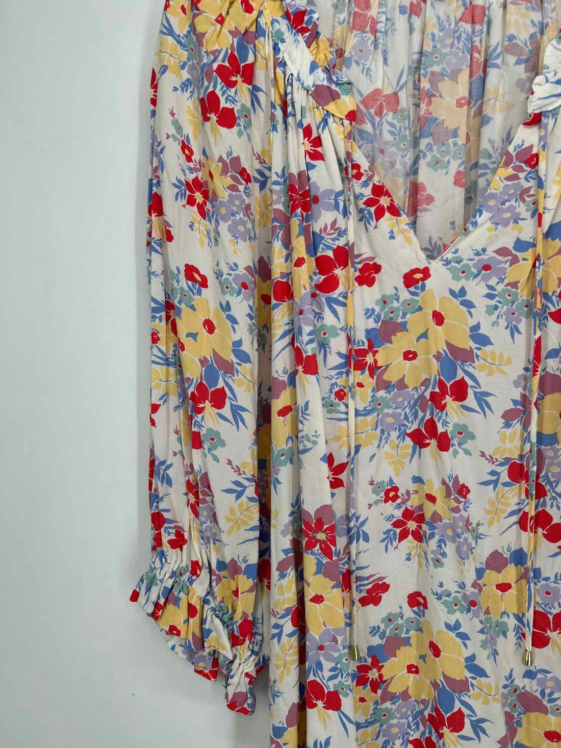 Jones & Co Size 1X White Floral Top/Blouse