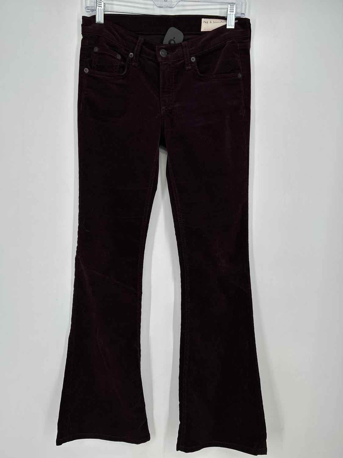 Rag & Bone Size 26 Dark Purple Pants