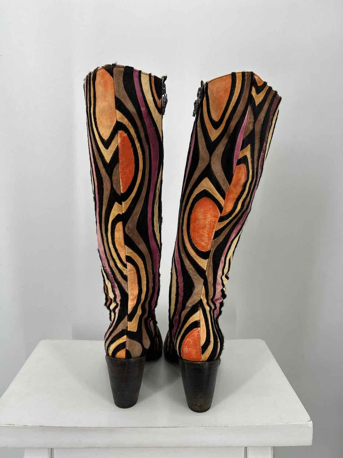 Mark Nason Women Size 7 Multi Color Knee-High Boot