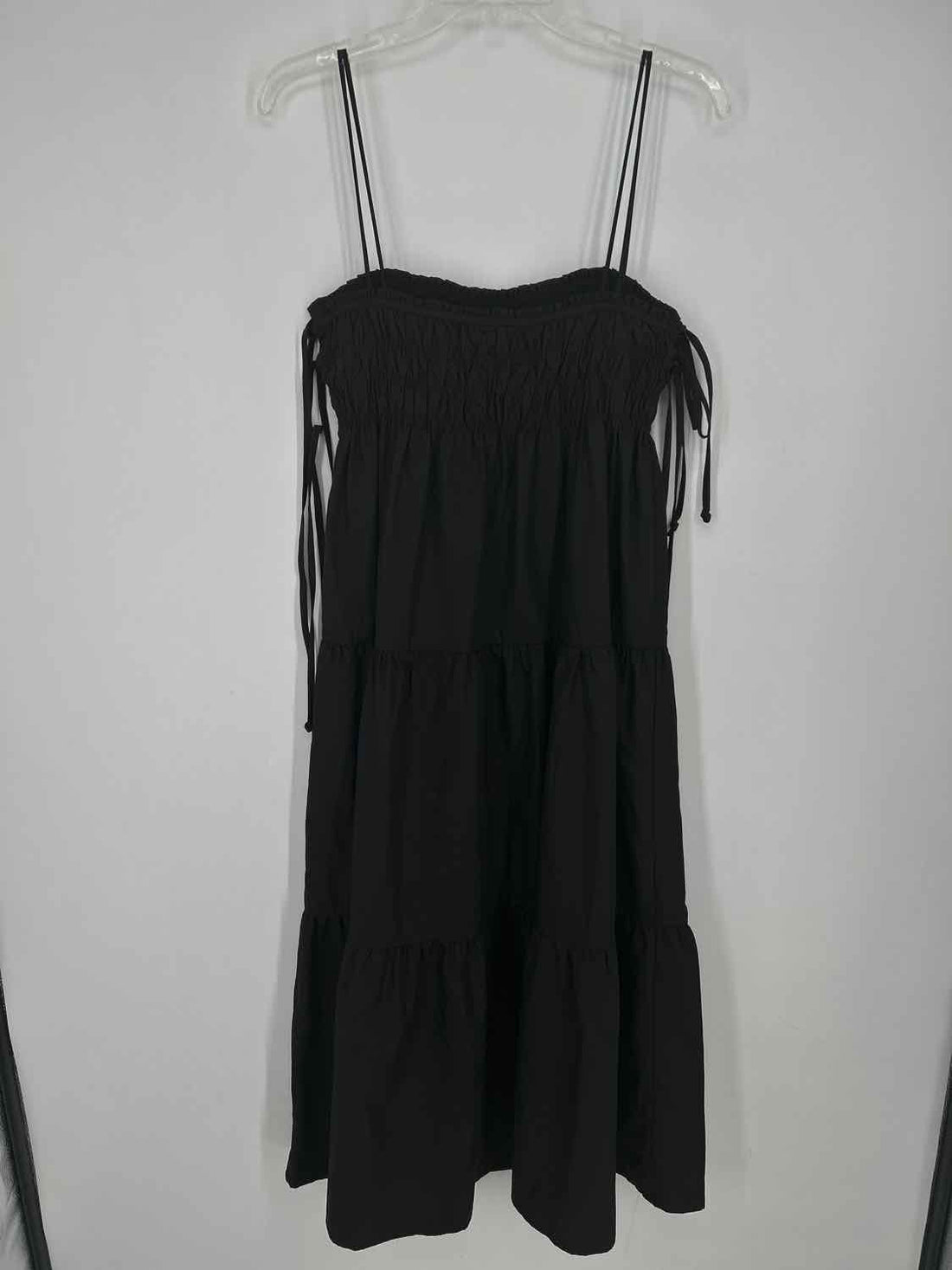 Aqua Size XS Black Sleeveless Dress