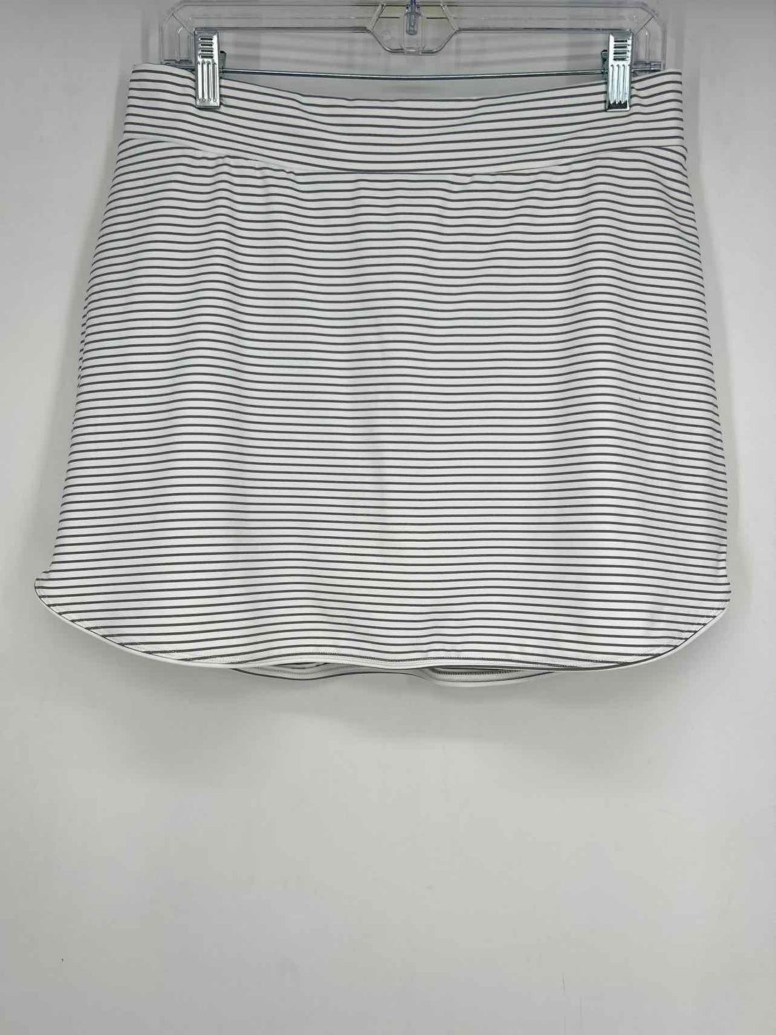 Halara Size L White Striped Active Skorts