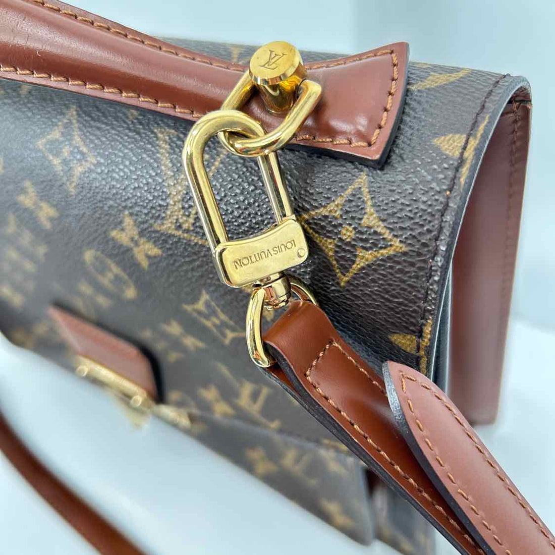Louis Vuitton Monogram Coated Canvas & Leather LUXURY