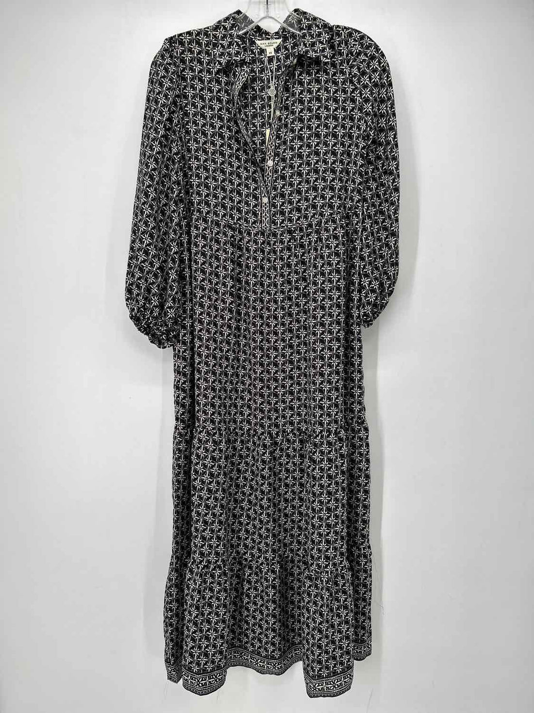 Max Studio Size XS Black & White Print NWT Dress