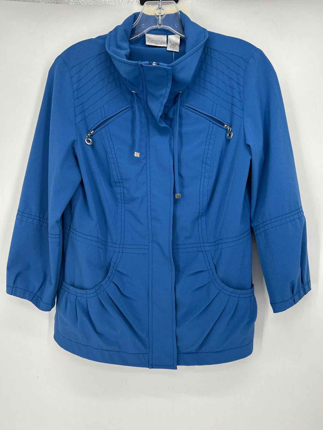 Zenergy by Chicos Size 0(S) Blue Jacket