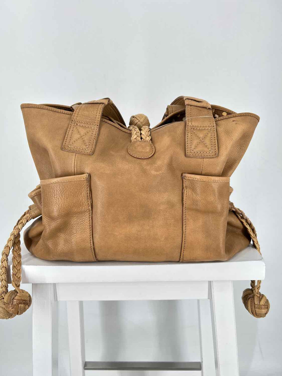 Fossil Camel Vintage Tote