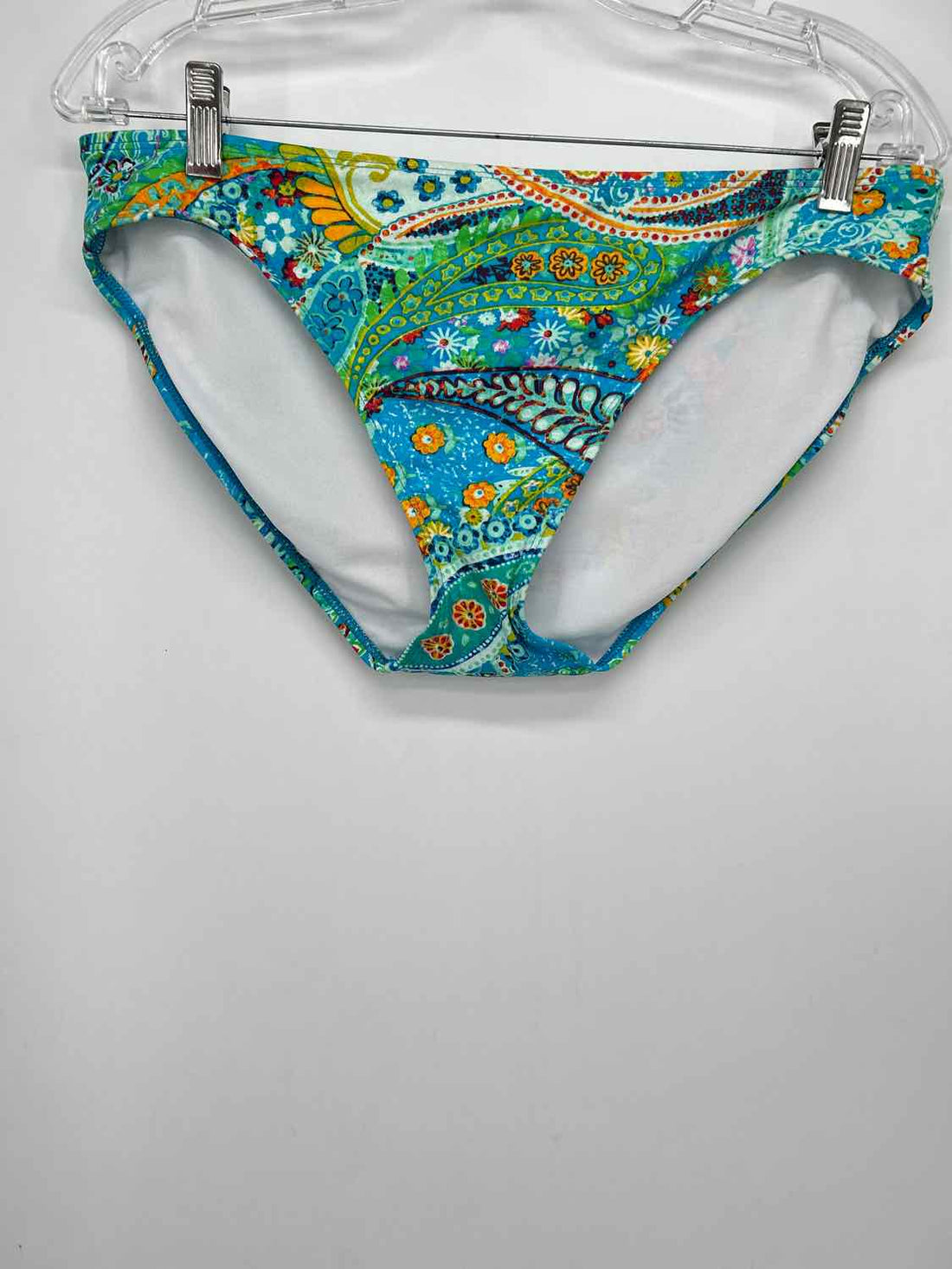 Ralph Lauren Size M Blue Paisley 2 PC Swimsuit