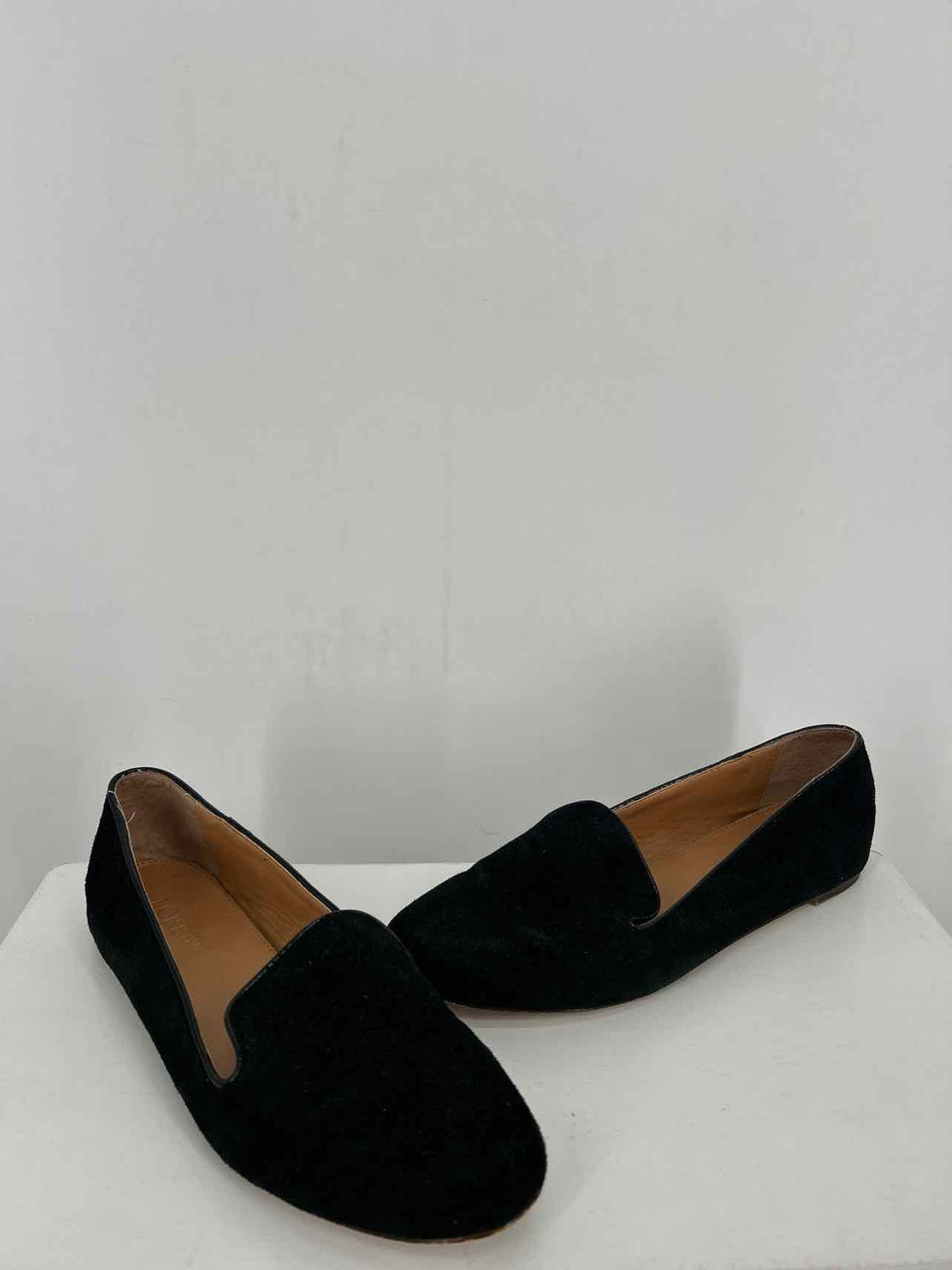 J Crew Women Size 8 Black Loafers