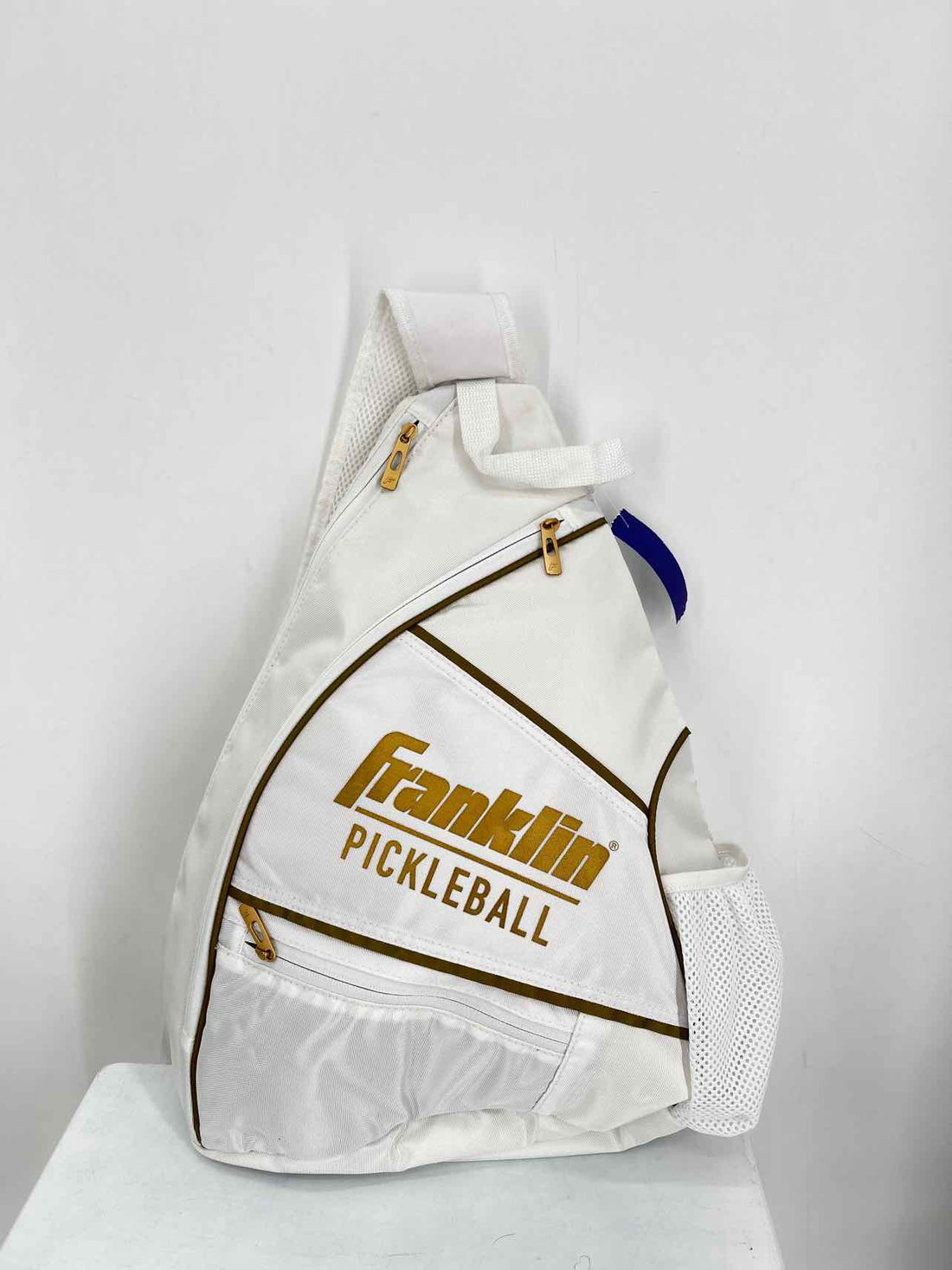 Franklin White Nylon Pre Owned Backpack
