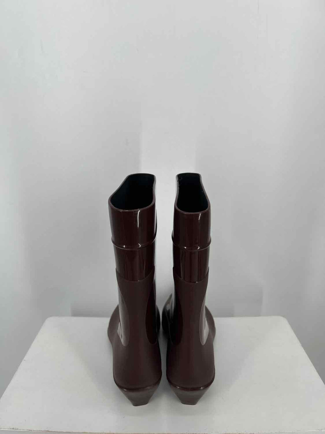 Jeffrey Campbell Women Size 8 Brown Like New Rain Boot