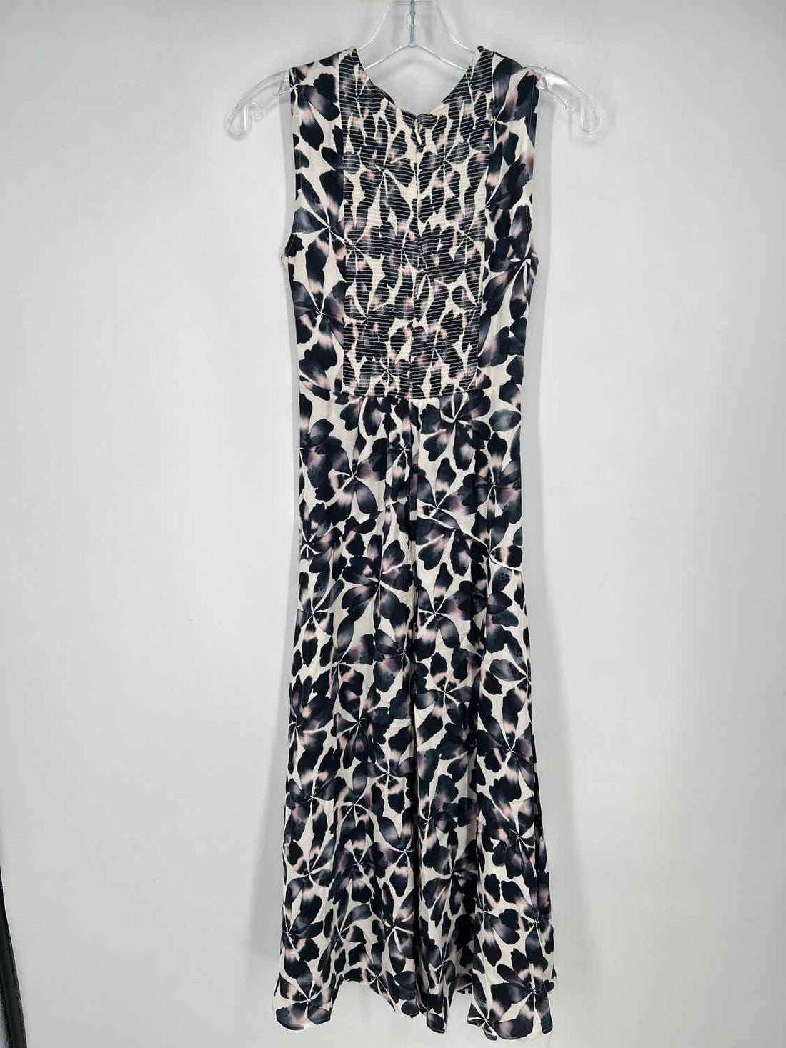 J Crew Size 0 White & Black Floral NWT Dress