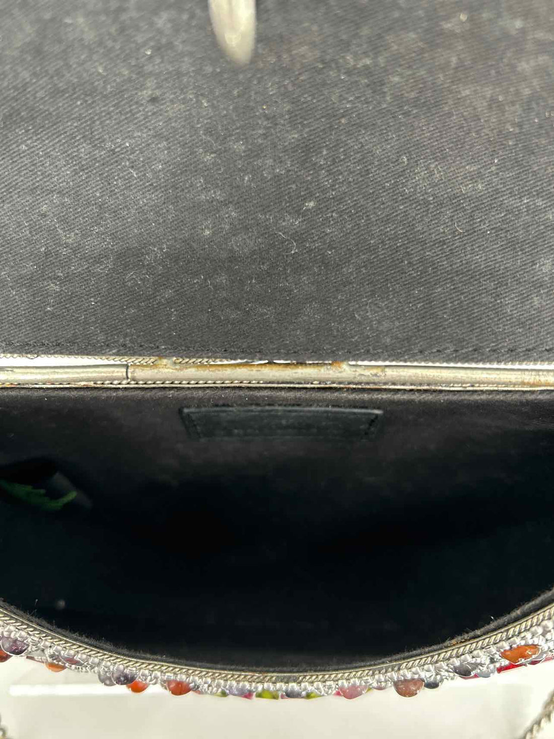Sam Edelman Black Multi Embellished Pre Owned Crossbody
