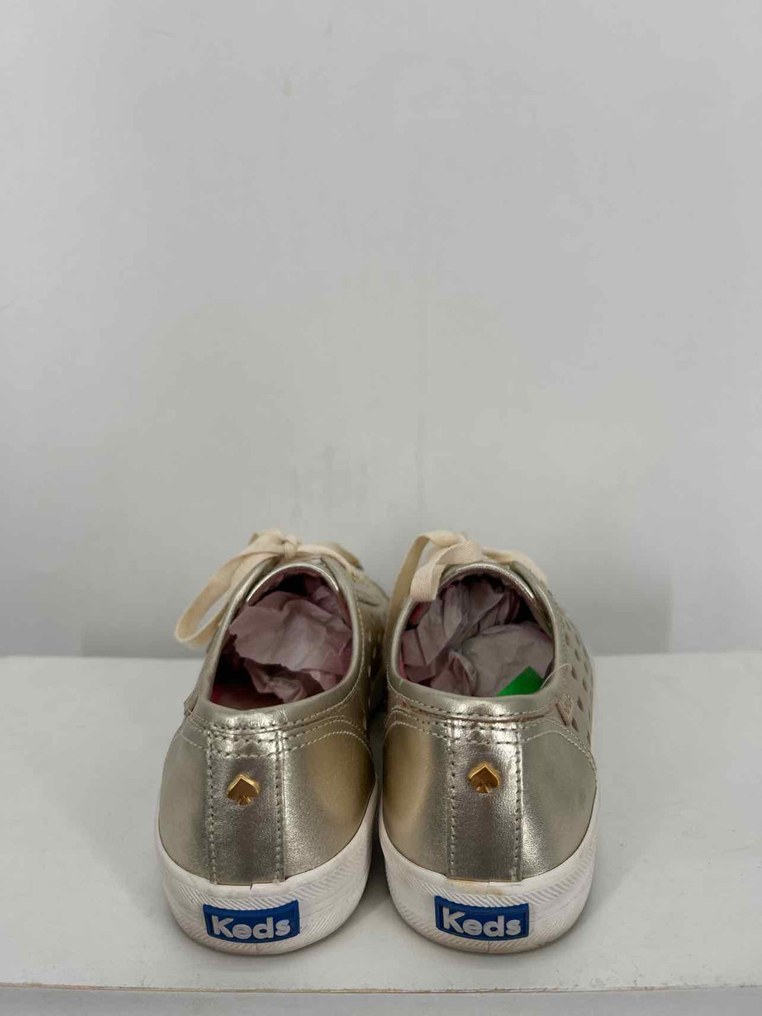 Keds x Kate Spade Women Size 9.5 Gold Sneakers