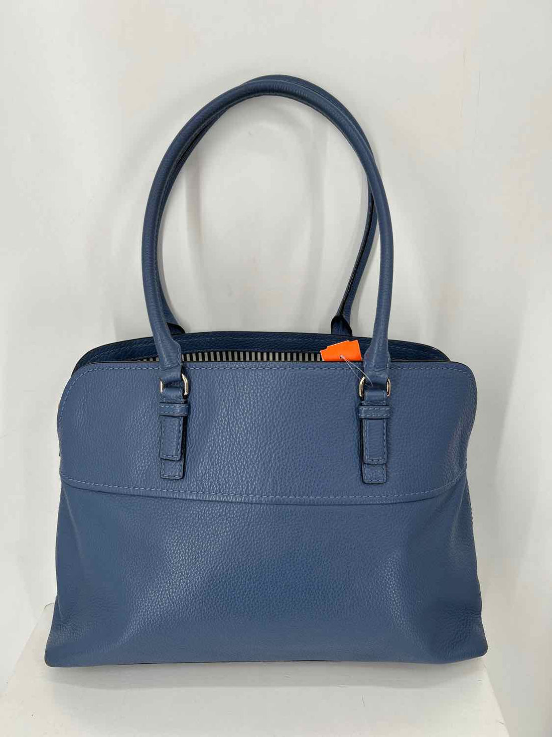 Kate Spade Blue Pebbled Leather Tote