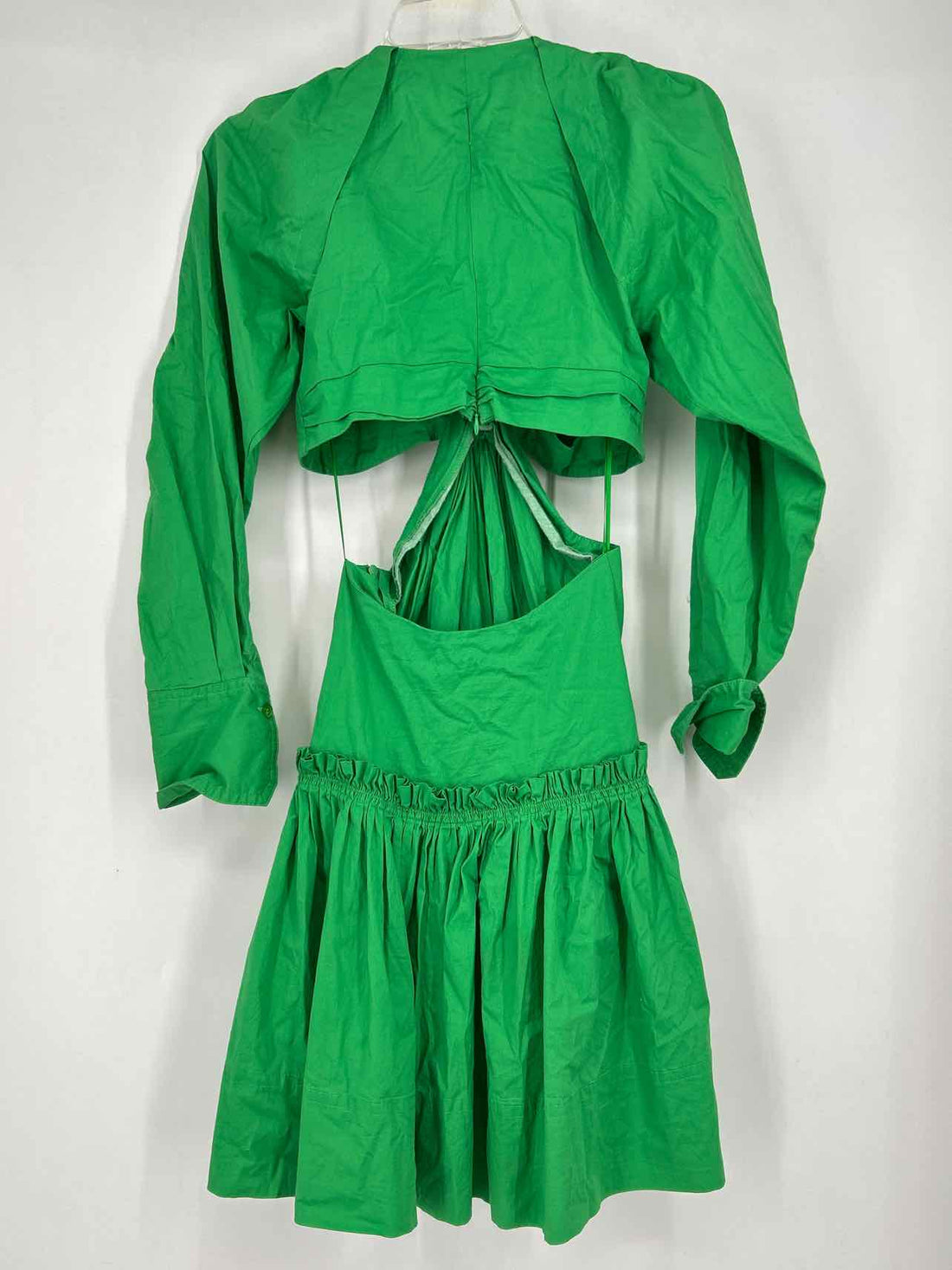 Jason Wu Size XS Green Long Sleeve Dress