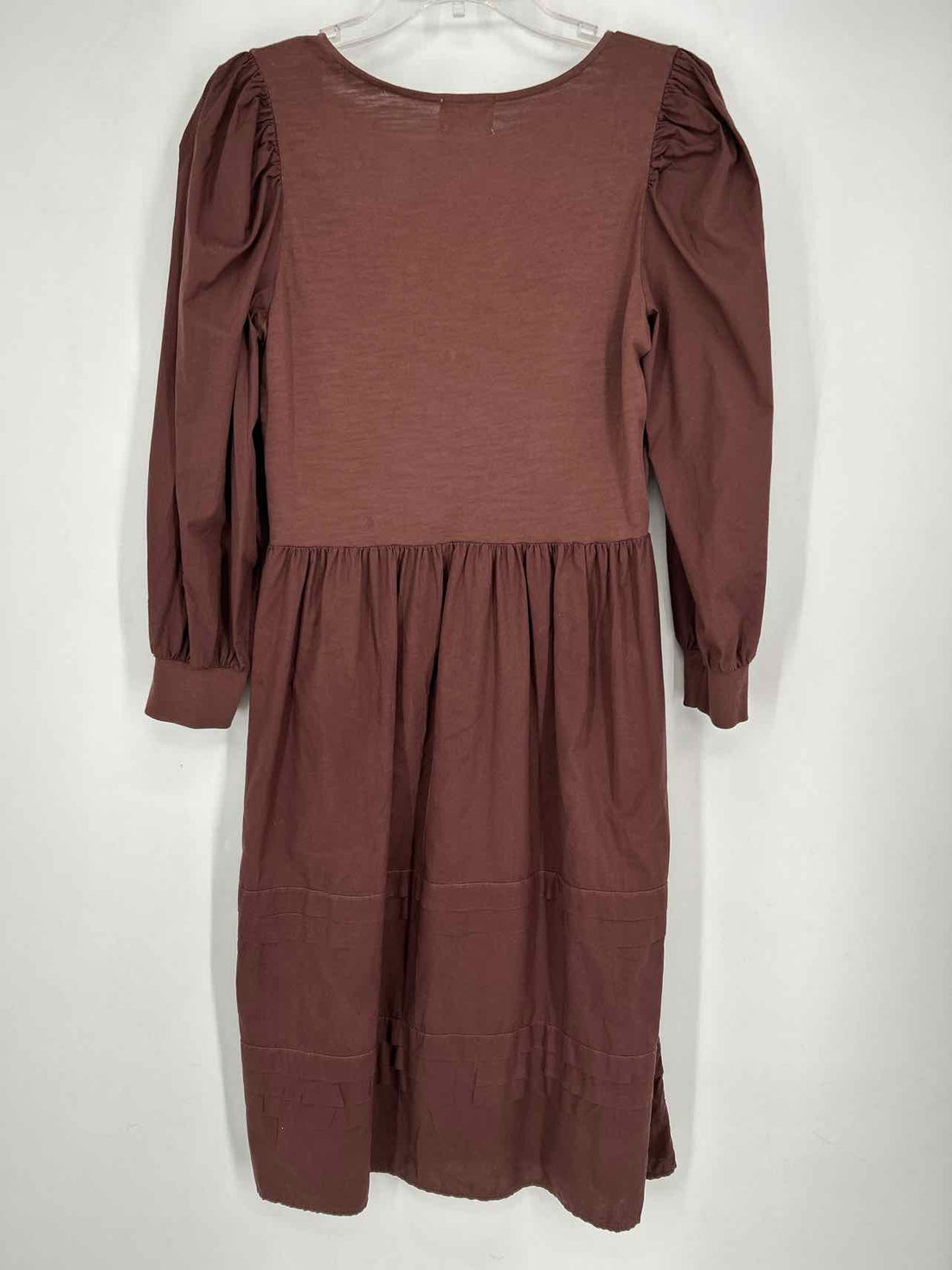 Nation Size M Brown Long Sleeve Dress