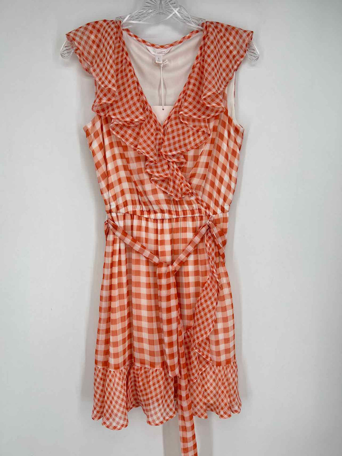 Lauren Conrad Size S Blush Gingham NWT Dress