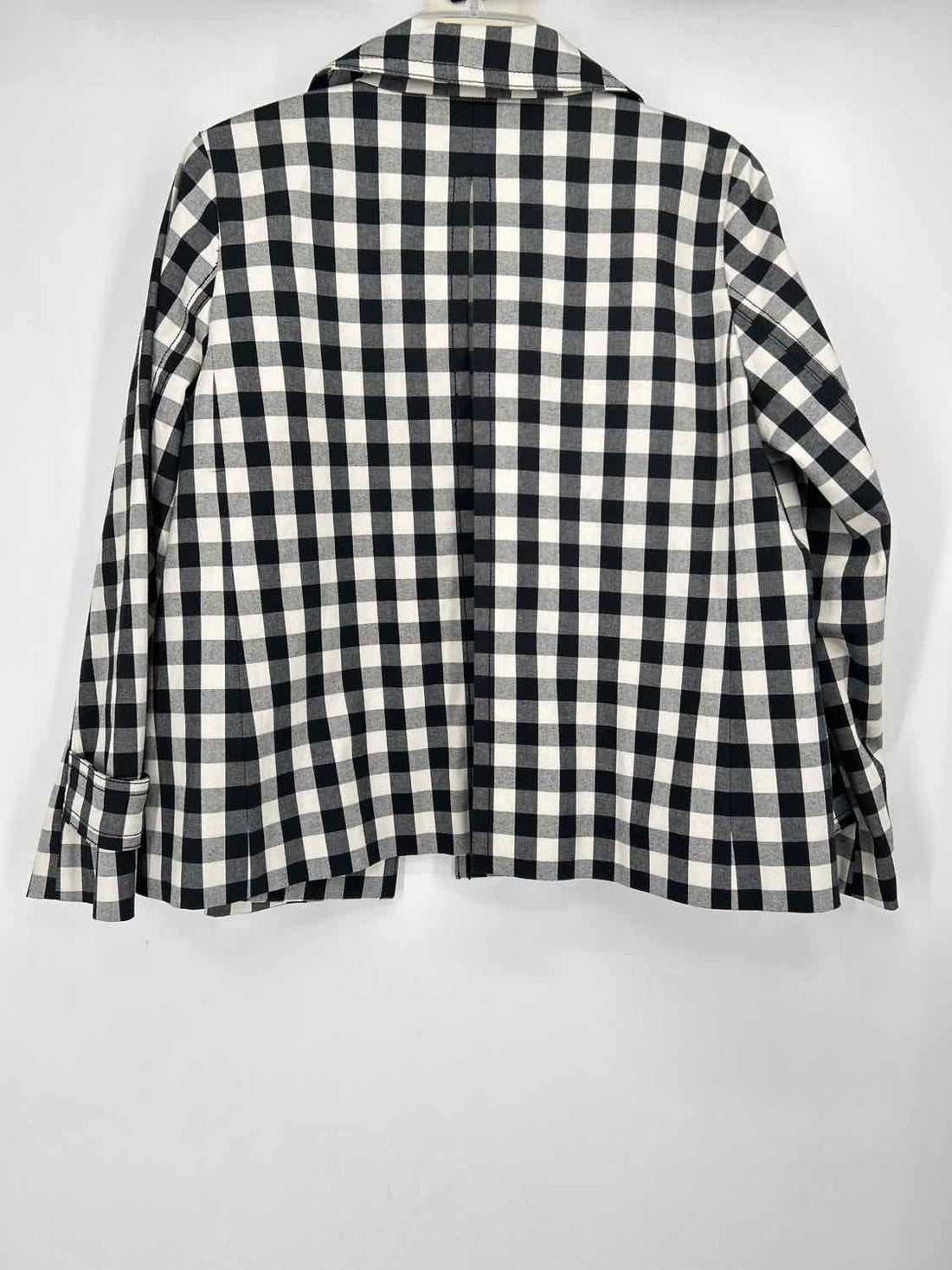 Ann Taylor Size MP Black & White Checkered Jacket