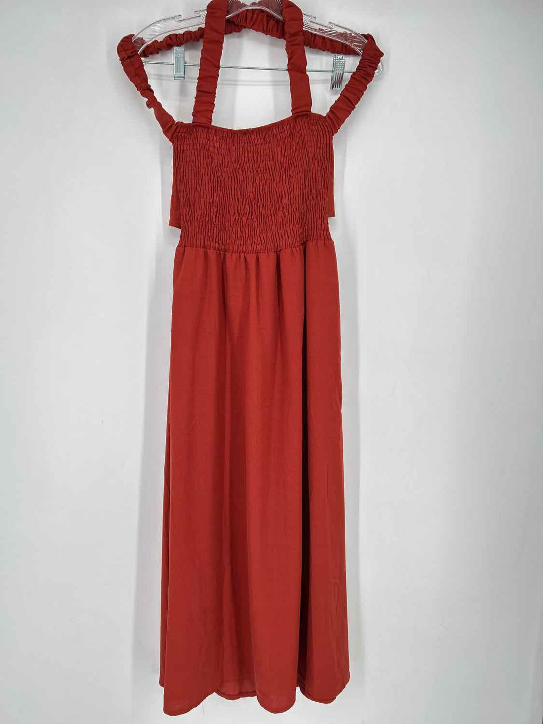 Goodnight Macaroon Size S Dusty Red NWT Dress