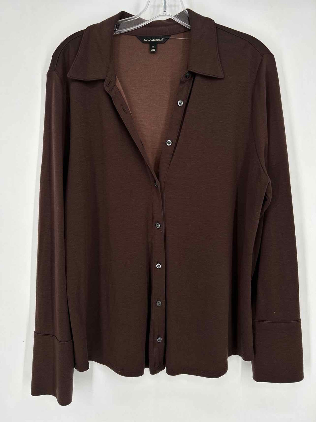 Banana Republic Size XL Brown Long Sleeve