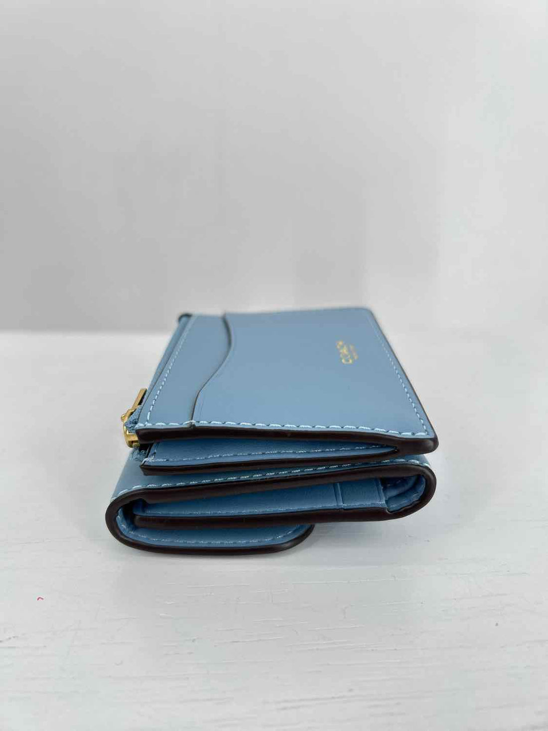 Coach Blue Essential Card Holder Wallet
