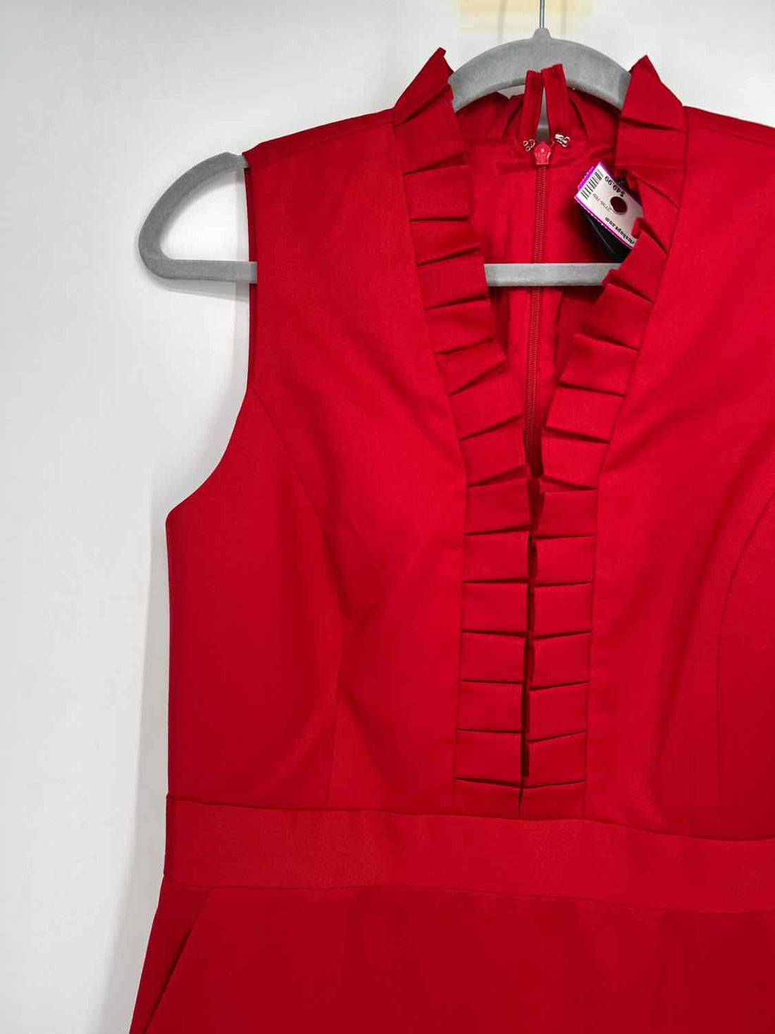 J McLaughlin Size 4 Red Sleeveless Dress