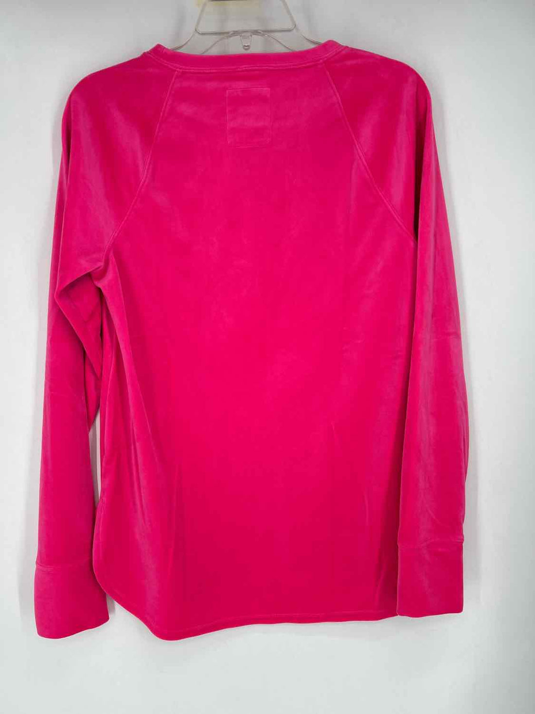 Lilly Pulitzer Luxletic Size M Neon Pink Velour Lilly Pulitzer Luxletic Top