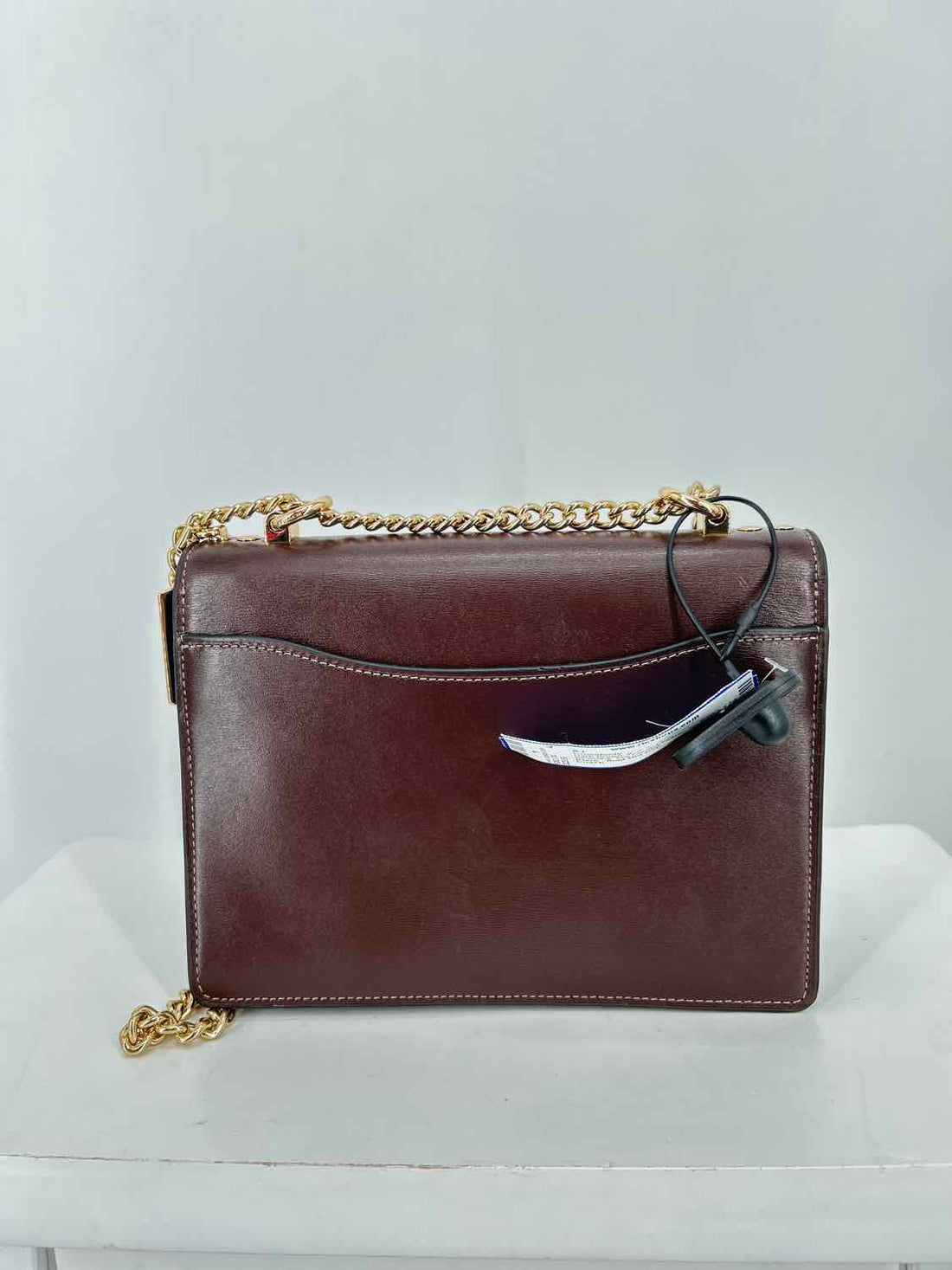Coach Dark Brown Leather Crossbody