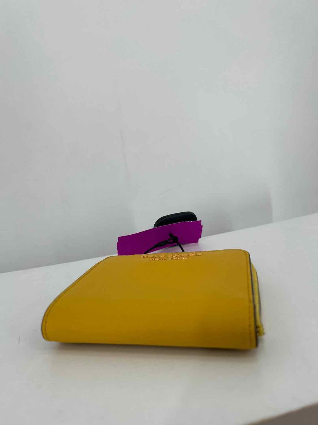 Kate Spade Yellow Saffiano Leather Wallet