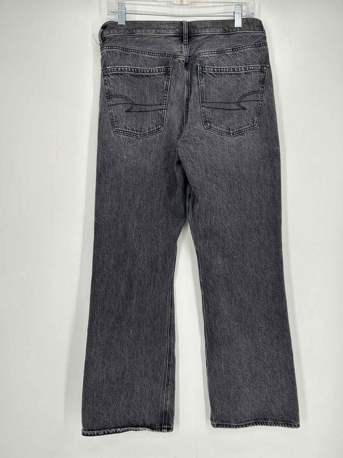 American Eagle Size 10 Short Charcoal 90s Boot Cut Jeans