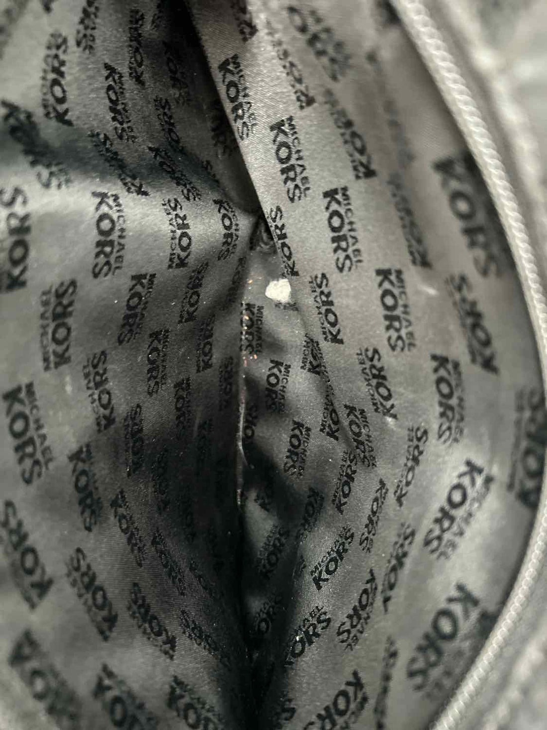 Michael Kors Black MK Tote Purse