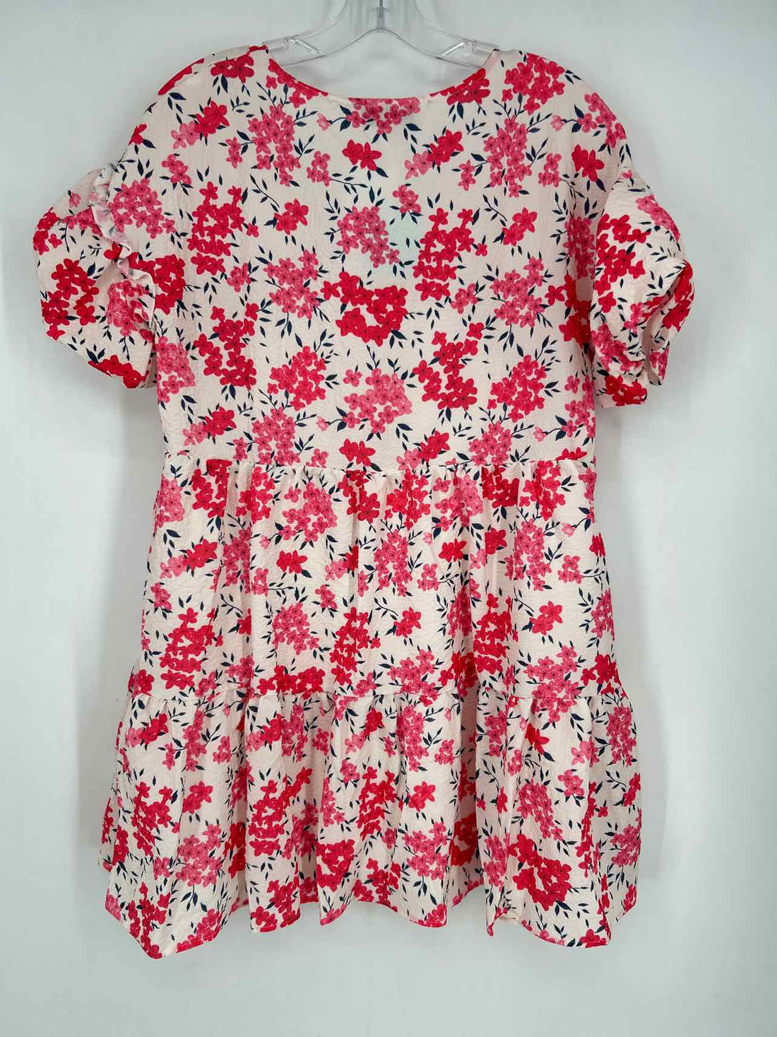Hayden Los Angeles Size S Beige Floral Seersucker NWT Dress