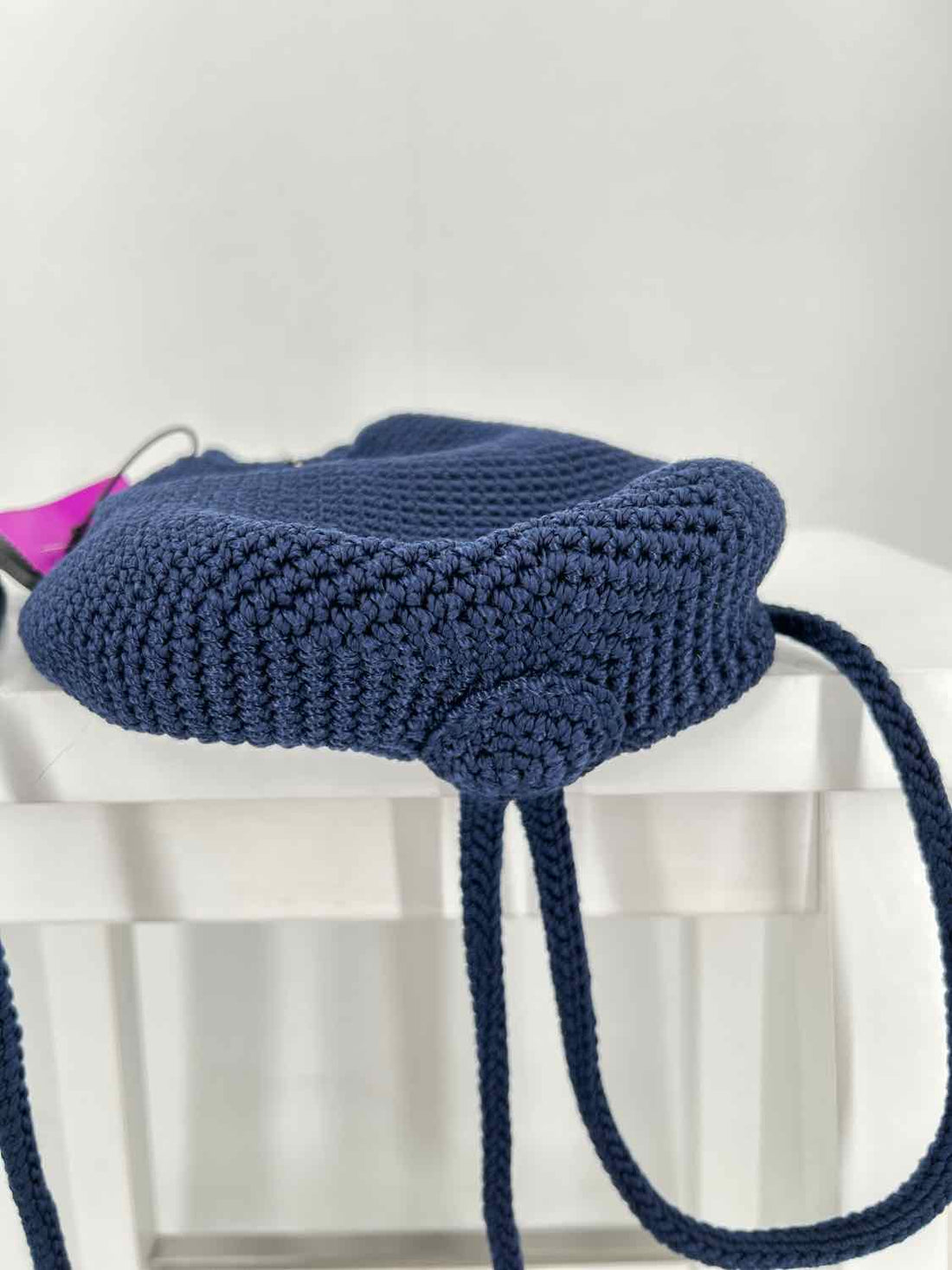 The Sak Navy Knit Pre Owned Purse