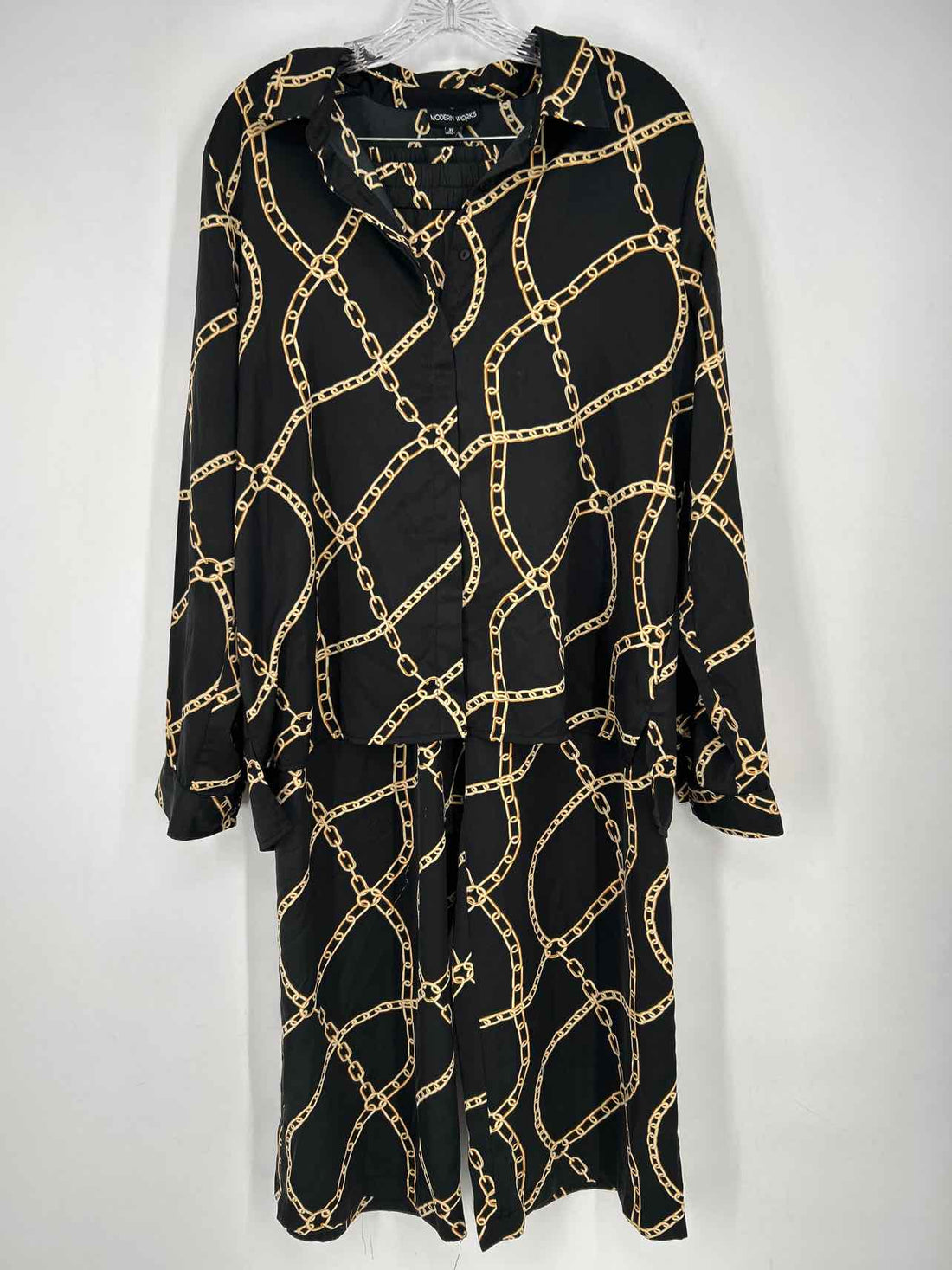 Modern Works Size XL Black Print Multi-Piece Set