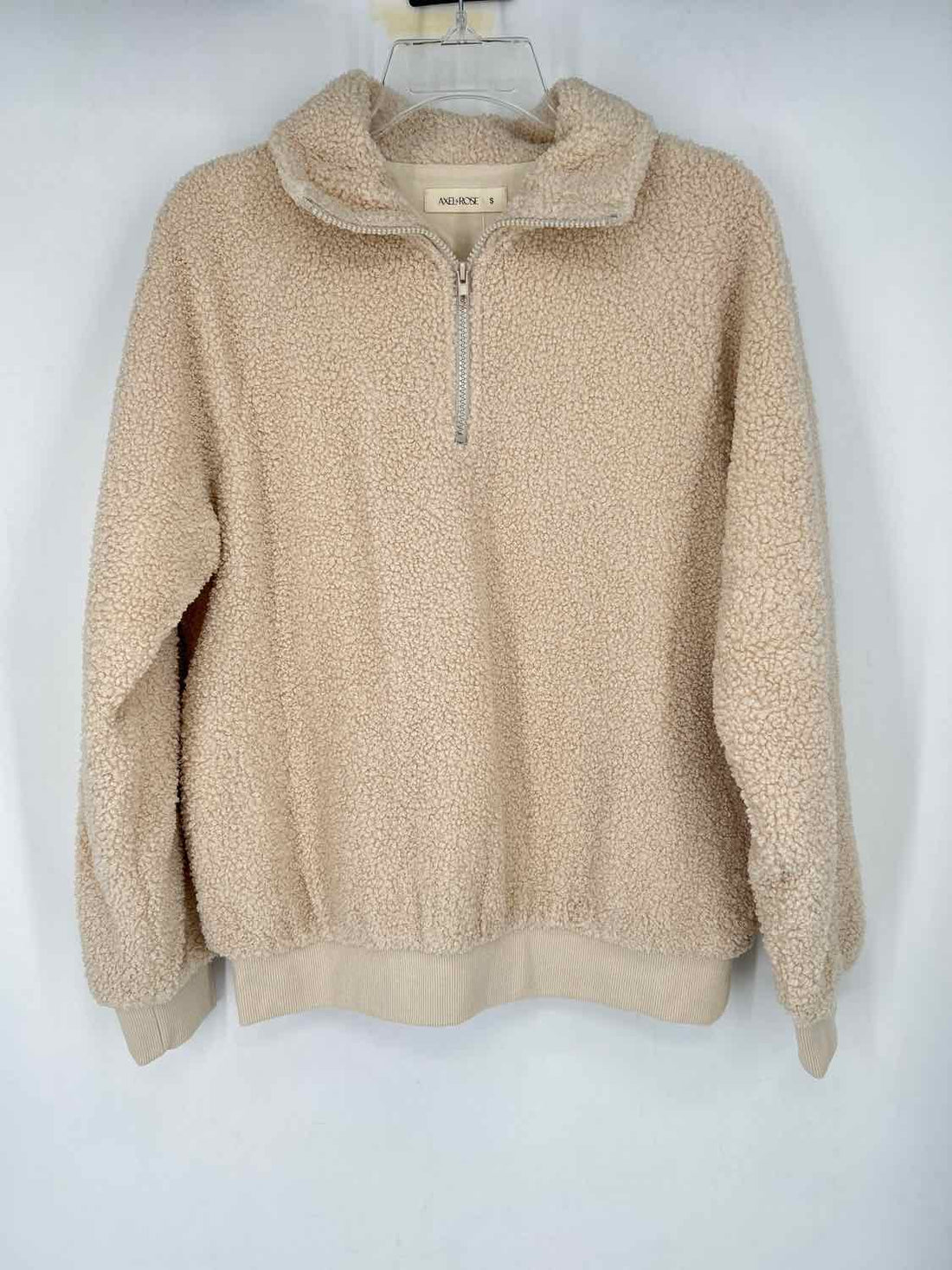 Axel & Rose Size S Tan Teddy Jacket