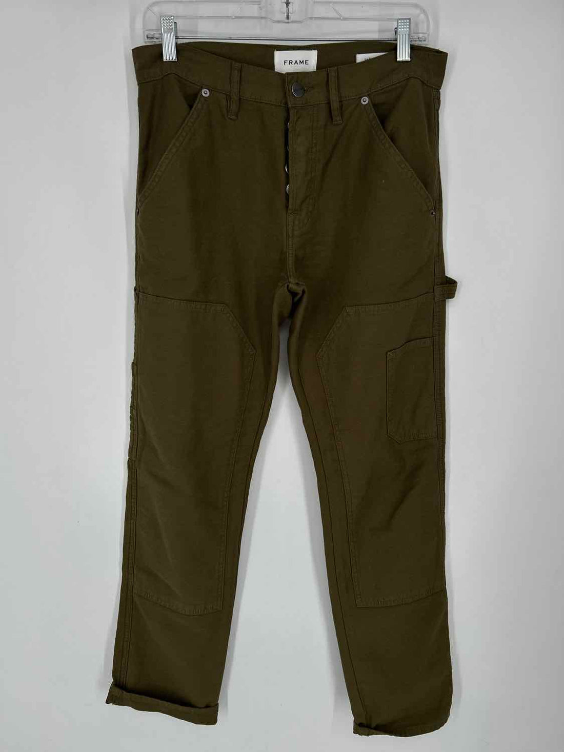 Frame Size 26 Olive Green Pants
