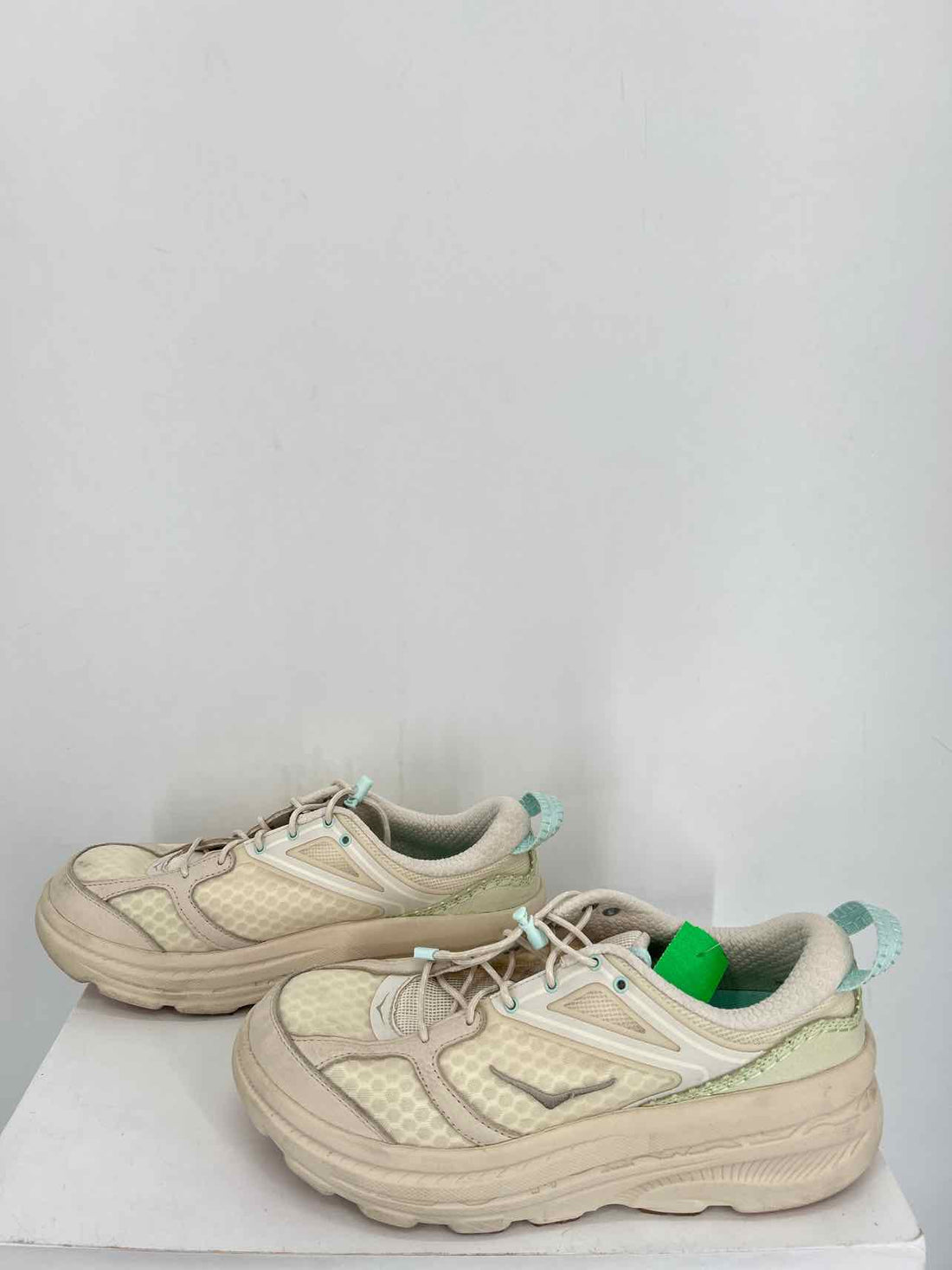 Hoka Women Size 11.5 Cream Sneakers
