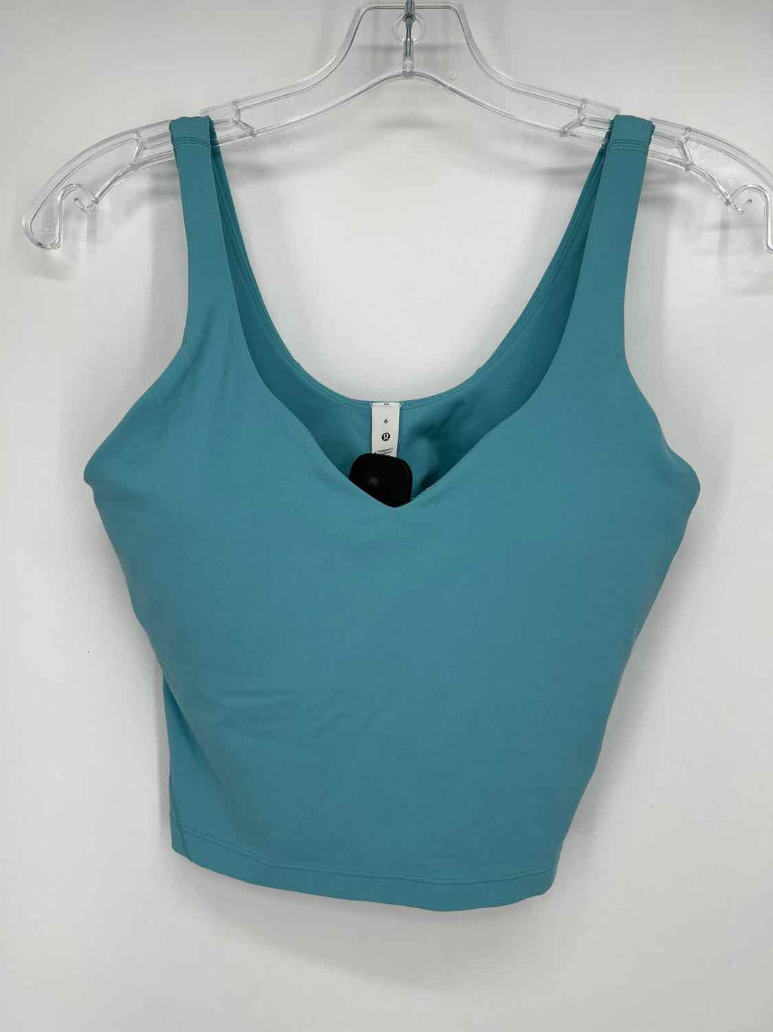 Lululemon Size 6 Turquoise Sleeveless Active Tops