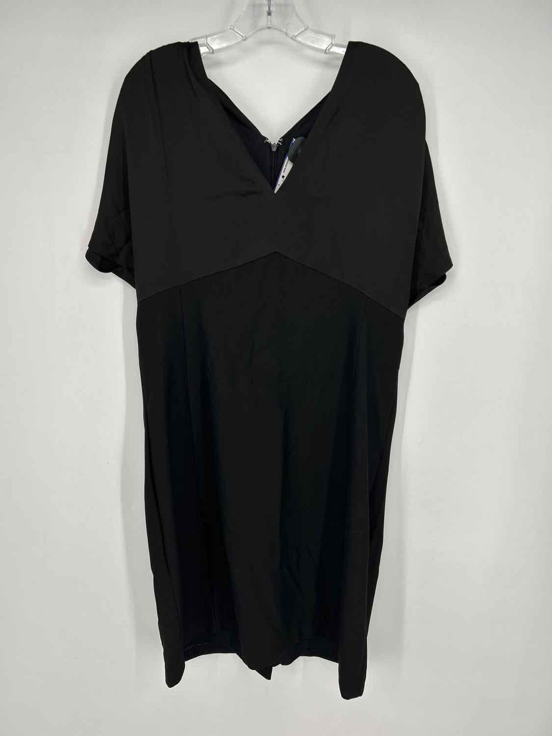 Boss by Hugo Boss Size 14 Black Short Sleeve Dress